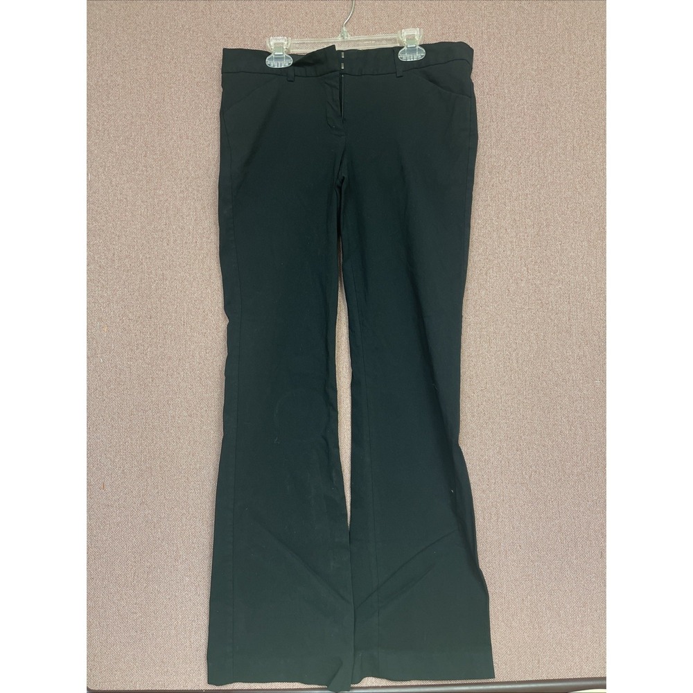 The Limited Womens Black Drew Fit Pockets Bootcut Leg Pants Size 8L Classic